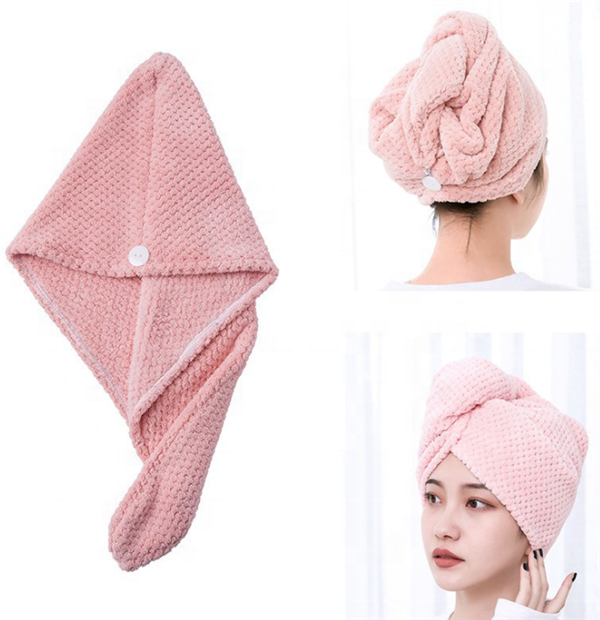 Serviette à séchage rapide pour cheveux